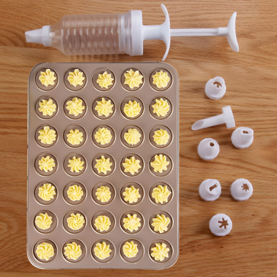 Cake Decorator Mold Set - 8 Pieces 